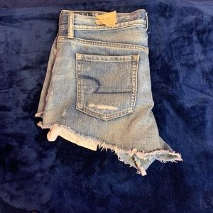 Vintage high rise festival shorts